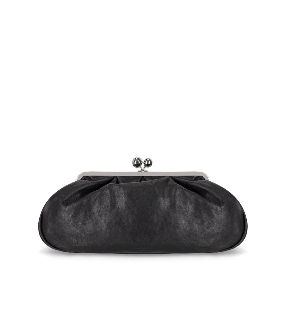 Max Mara Clutches - Cristin Large Black Clutch in zwart