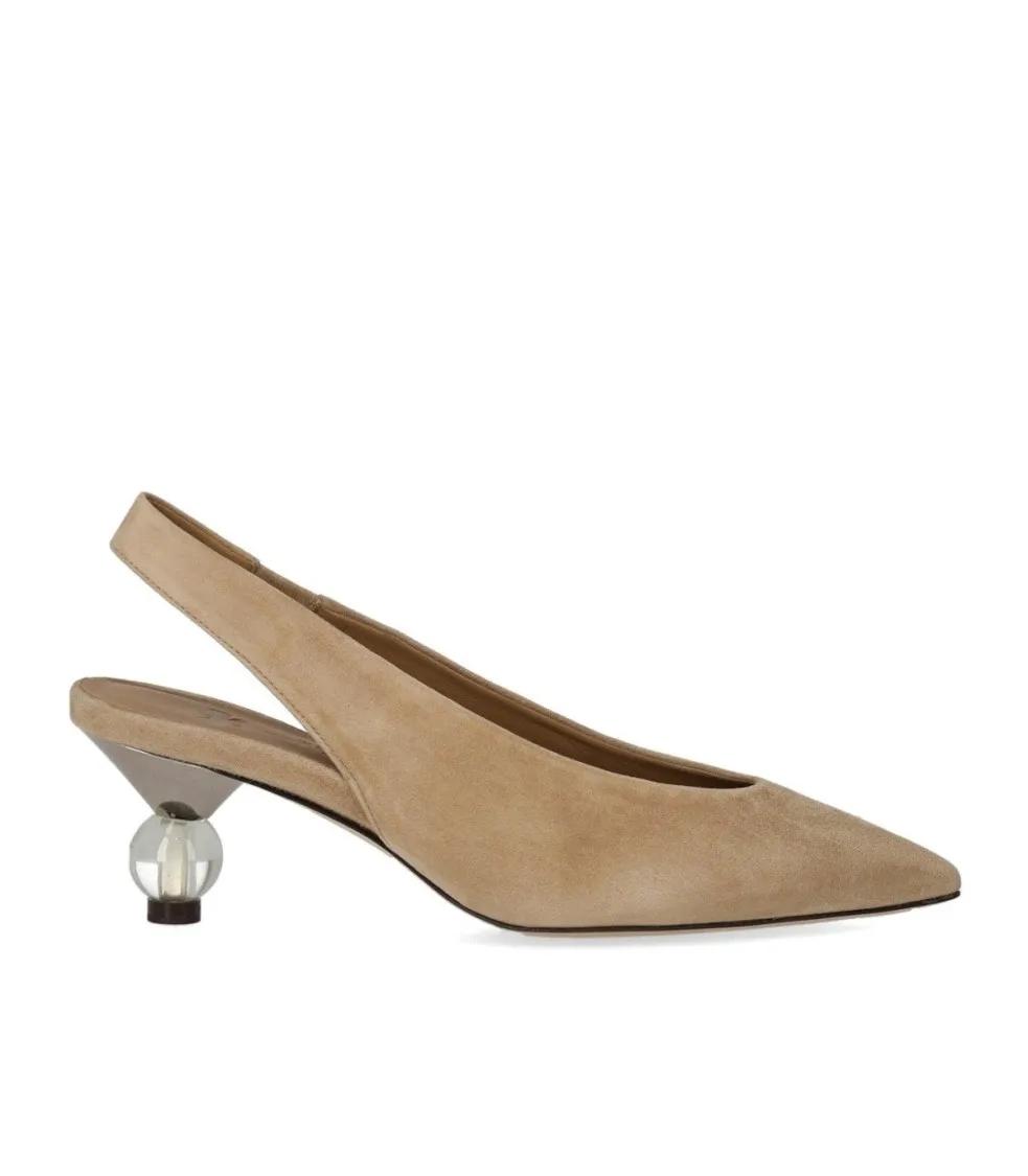 Max Mara Hoge hakken - Orma Beige Slingback Pump in beige