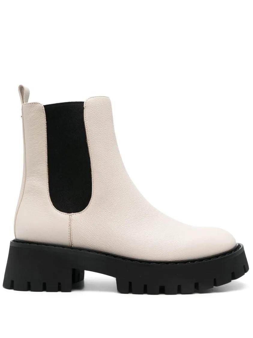 Michael Kors Boots - Asher Flat Bootie in beige