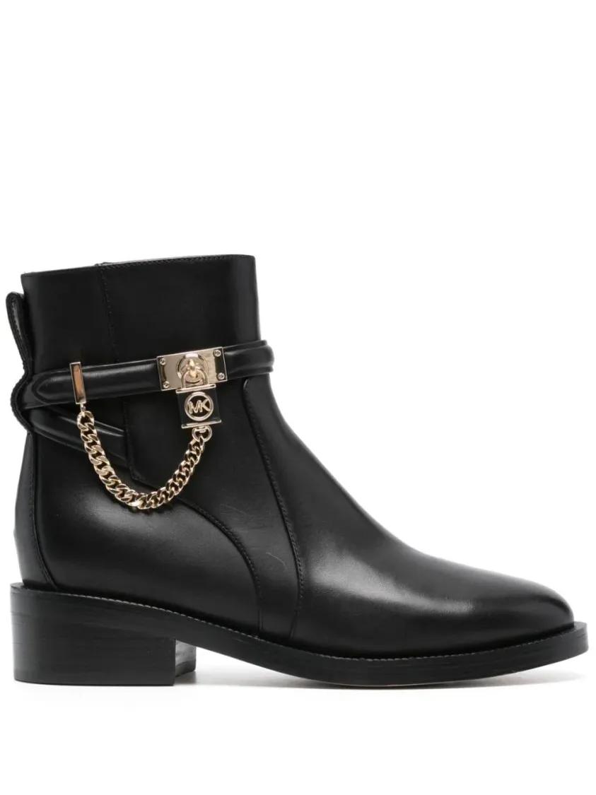 Michael Kors Boots - Hamilton Flat Bootie in zwart