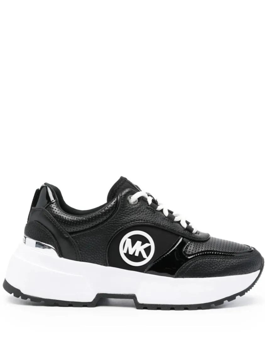 Michael Kors Low-Top Sneakers - Percy Trainer in zwart