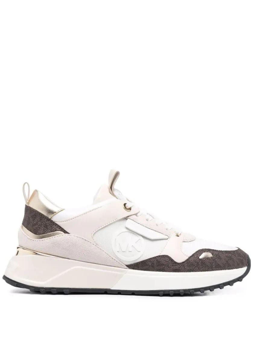 Michael Kors Low-Top Sneakers - Theo Trainer in wit