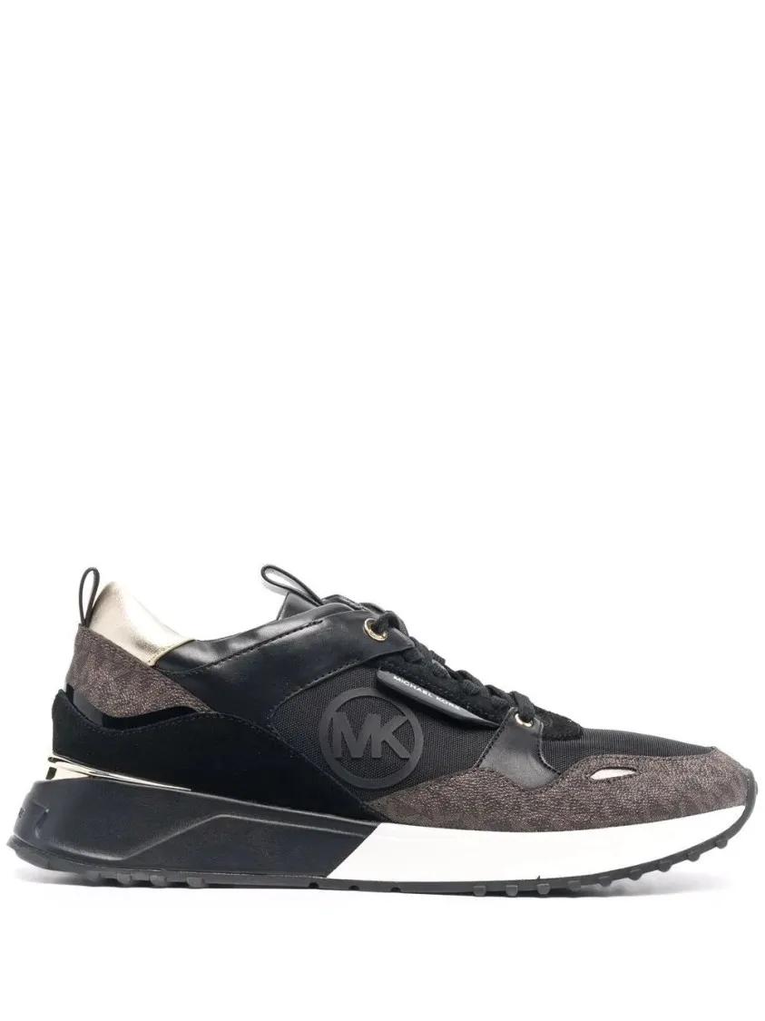 Michael Kors Low-Top Sneakers - Theo Trainer in zwart