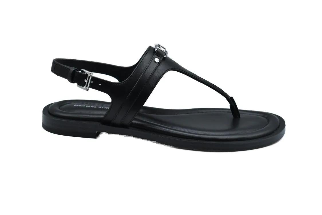 Michael Kors Sandalen - Black Low Top Shoes With Thong Design in zwart