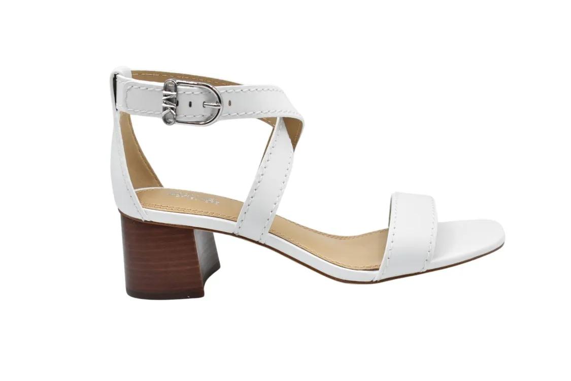 Michael Kors Sandalen - White Flat Sandals in wit