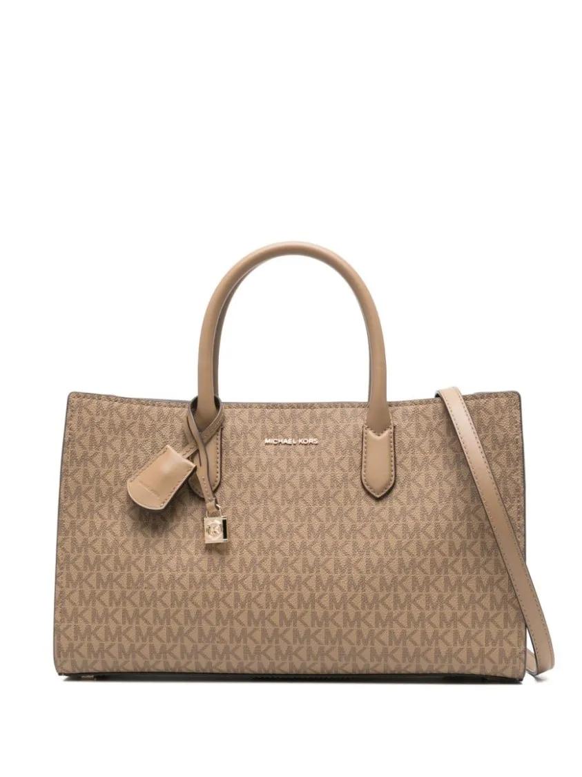 Michael Kors Shoppers & Totes - Md Ew Satchel in beige