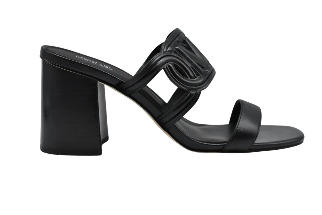 Michael Kors Slippers & Mules - Block Heel Mules With Signature Detail And Fit in zwart