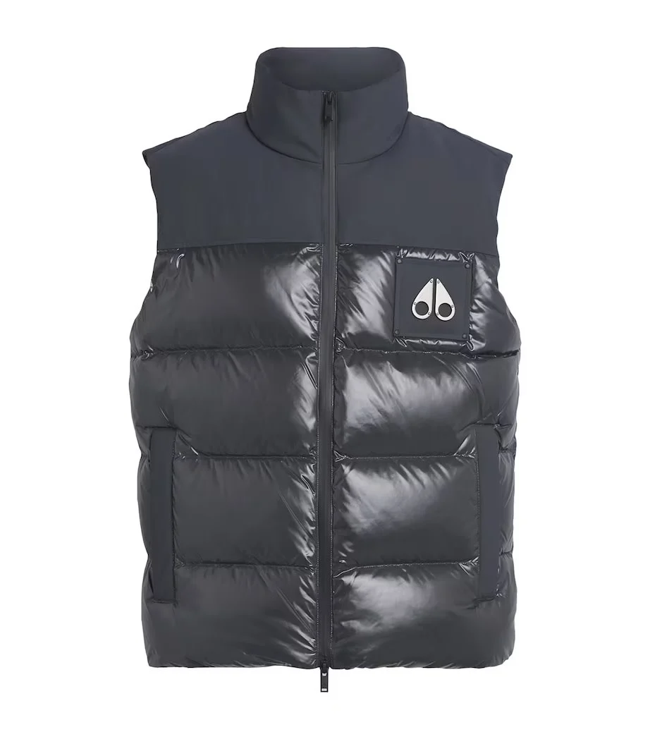 Moose Knuckles Men victory peak bodywarmer cement