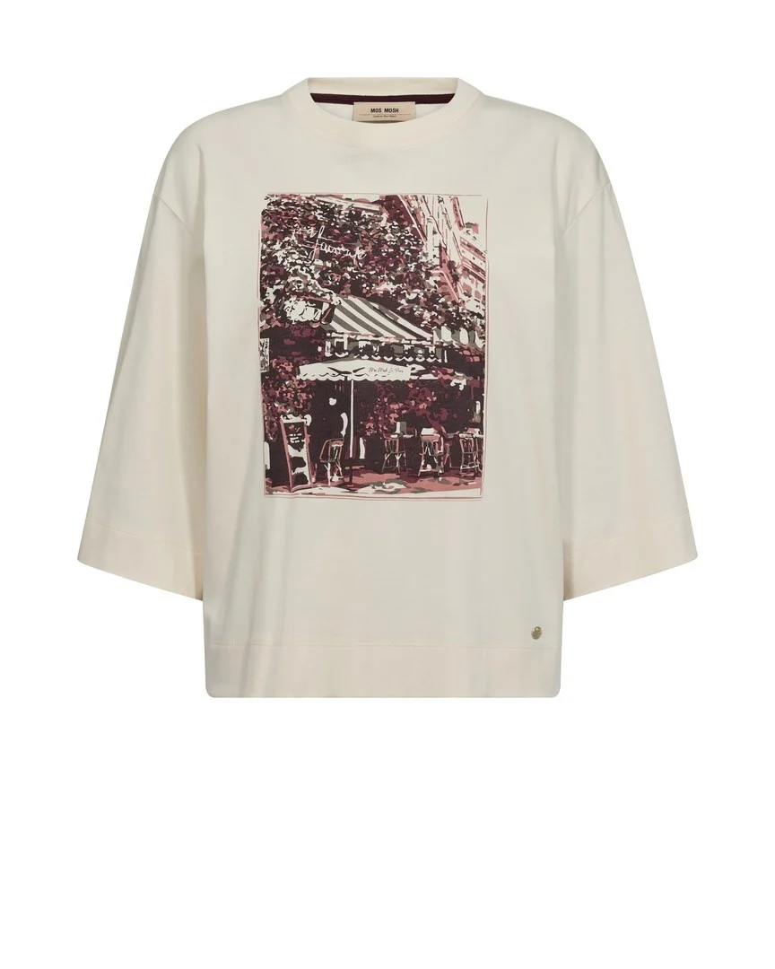 Mos Mosh 172590 159 mosmosh mm salmo o-3/4 sleeve tee fudge