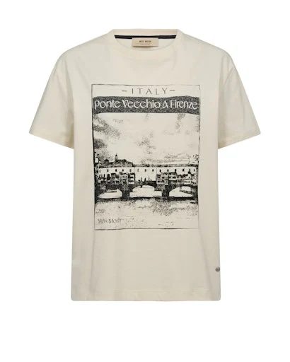 Mos Mosh 172600 180 mosmosh mm ansie o-ss tee ecru