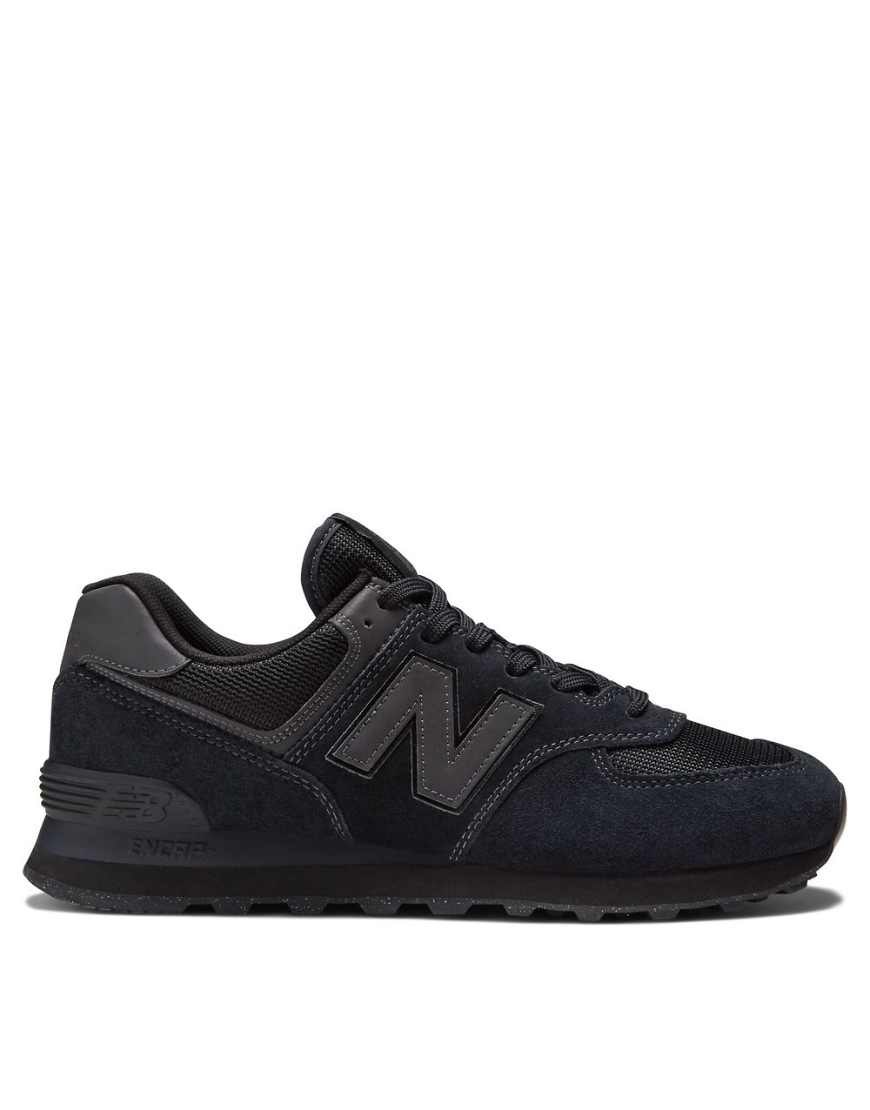 New Balance - 574 - Schwarze Sneaker