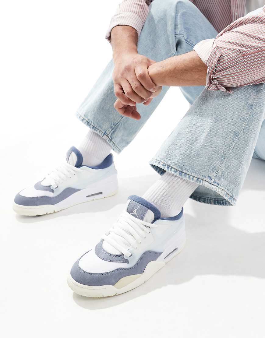 Nike Air Jordan 4 RM - Sneaker in Blau-Weiß