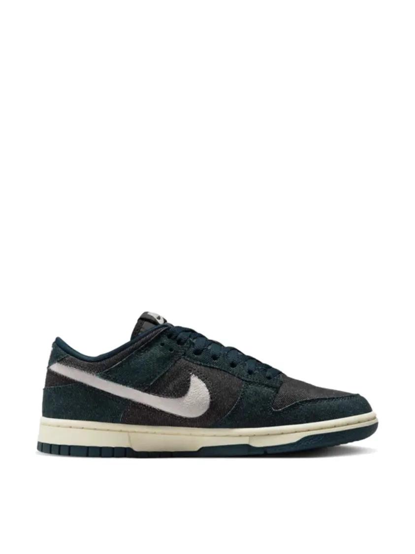 Nike Low-Top Sneakers - Dunk Low Armory Navy Denim Sneakers in blauw