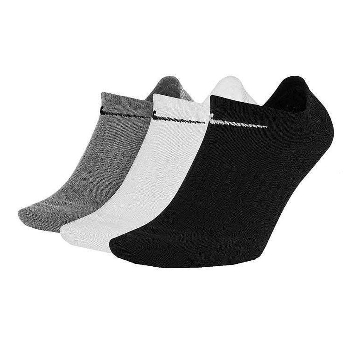 Nike No show everyday sokken voor volwassenen (set van 3)