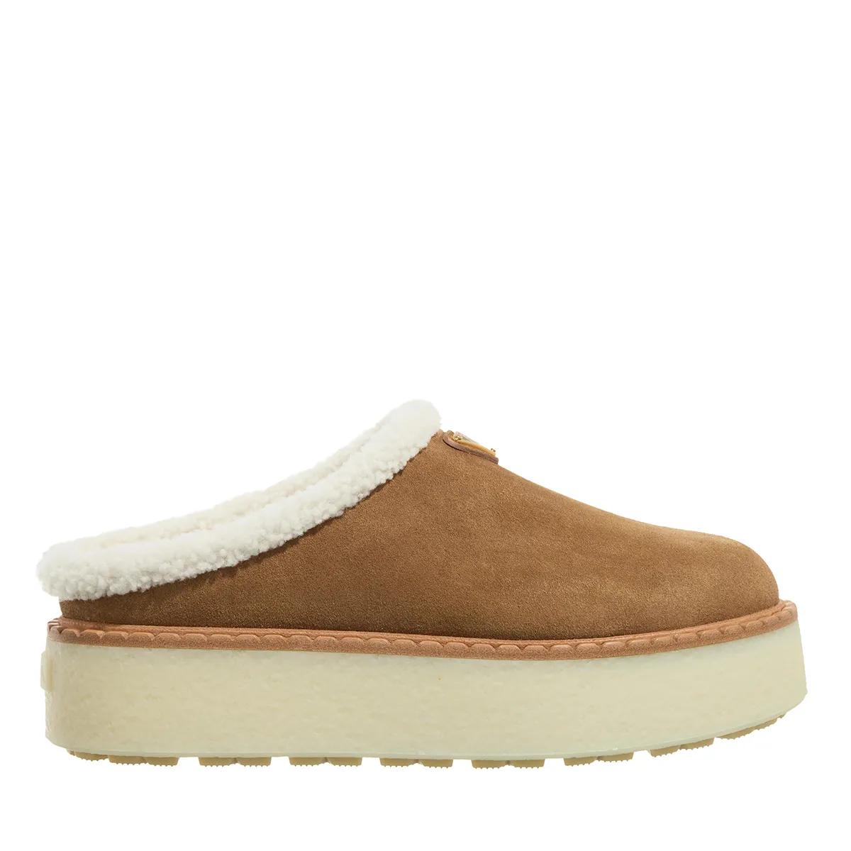 Prada Sandalen - Suede Mules in bruin