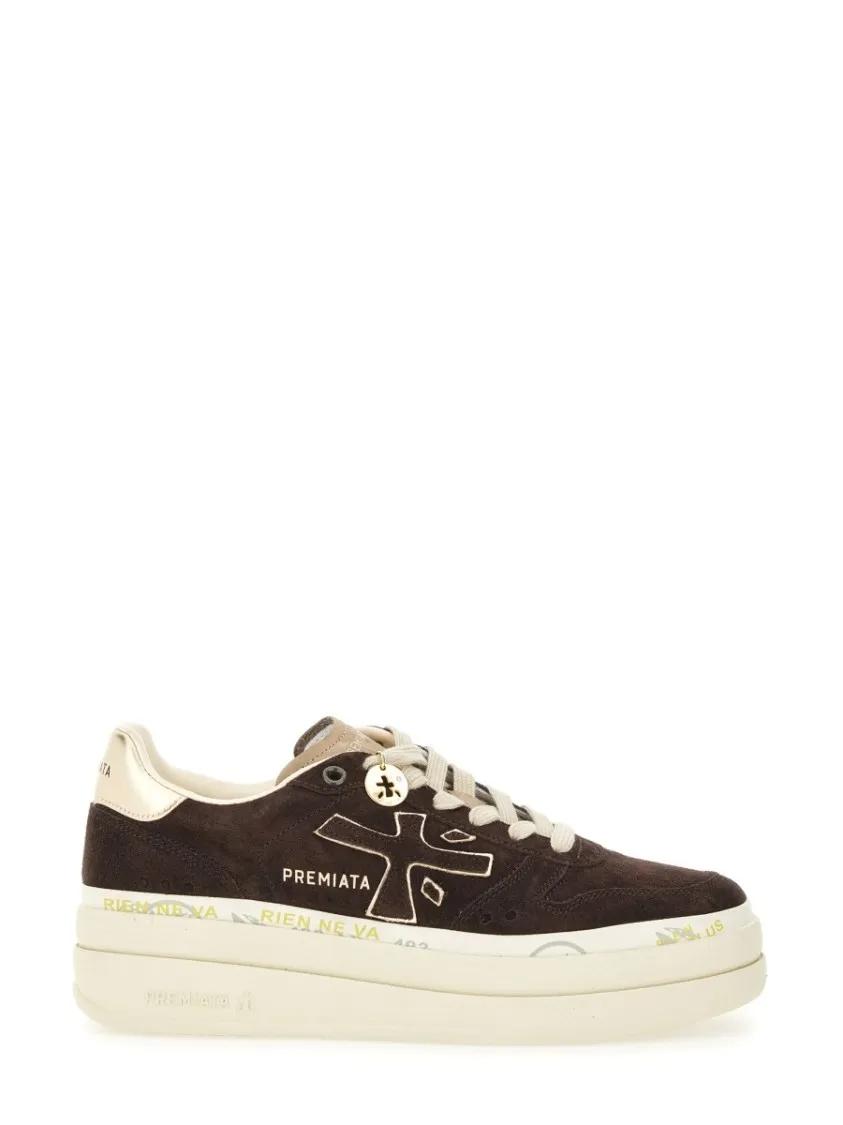 Premiata Low-Top Sneakers - Micol Sneaker in bruin