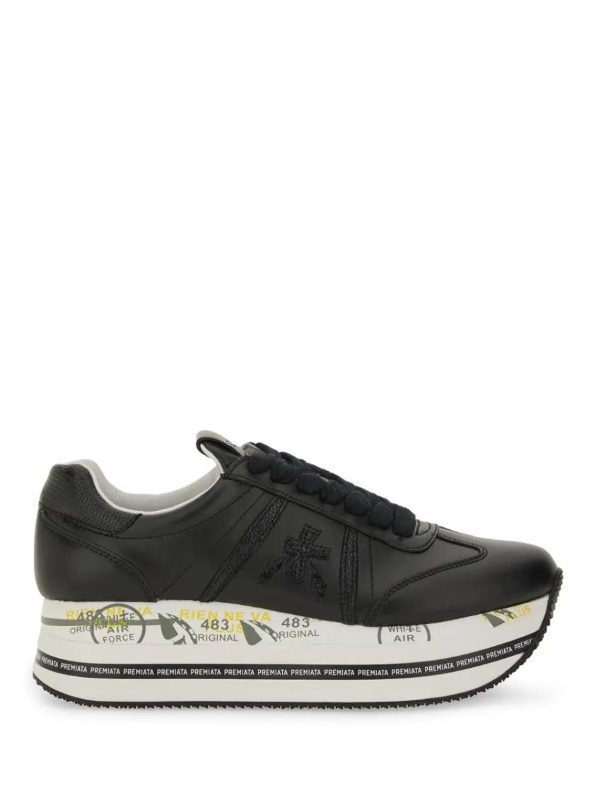 Premiata Low-Top Sneakers - Sneaker "Beth 7107" in zwart