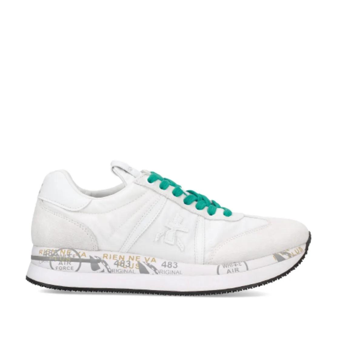 Premiata Low-Top Sneakers - White Conny Sneakers in wit