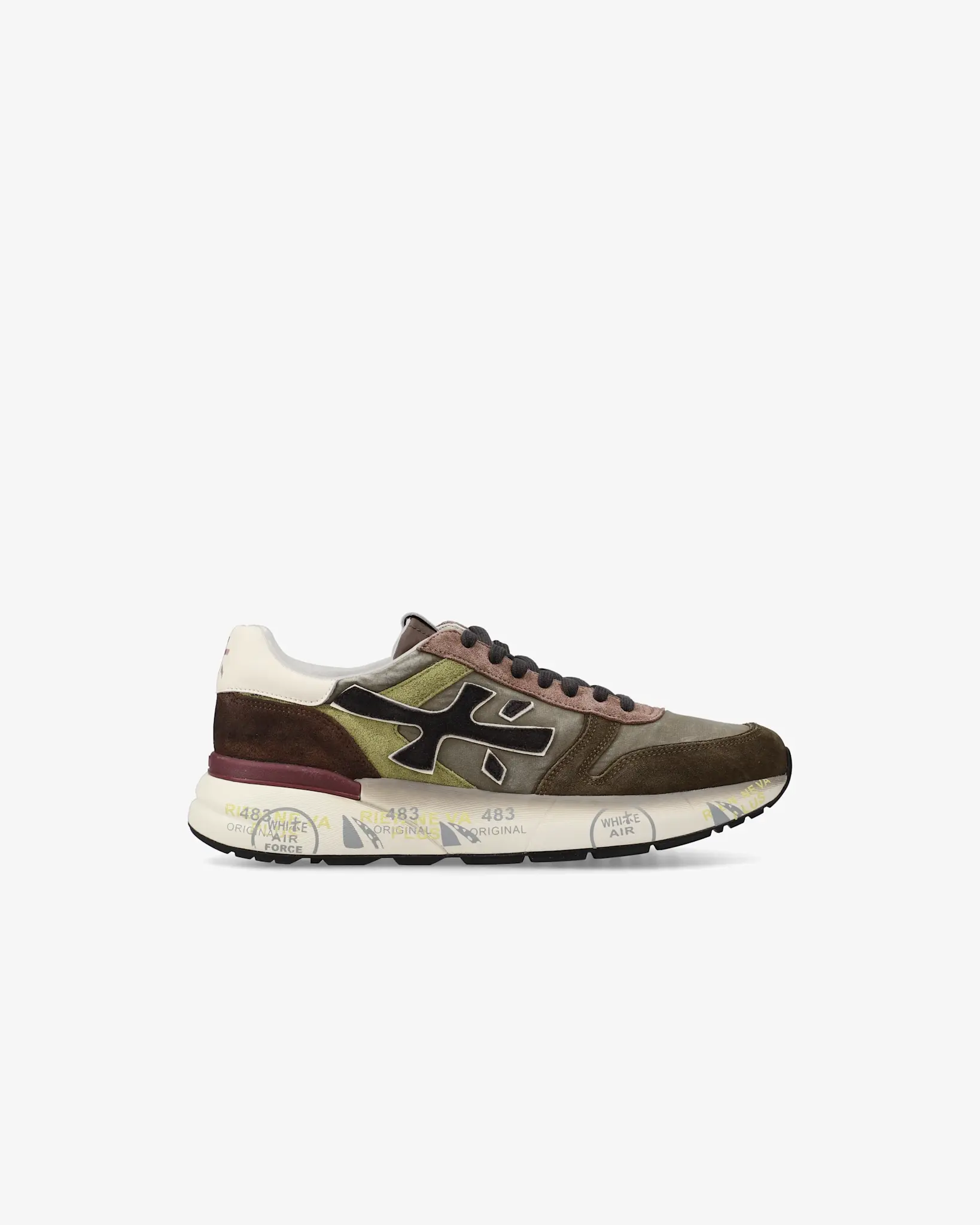 Premiata Men mick 7717 brown military