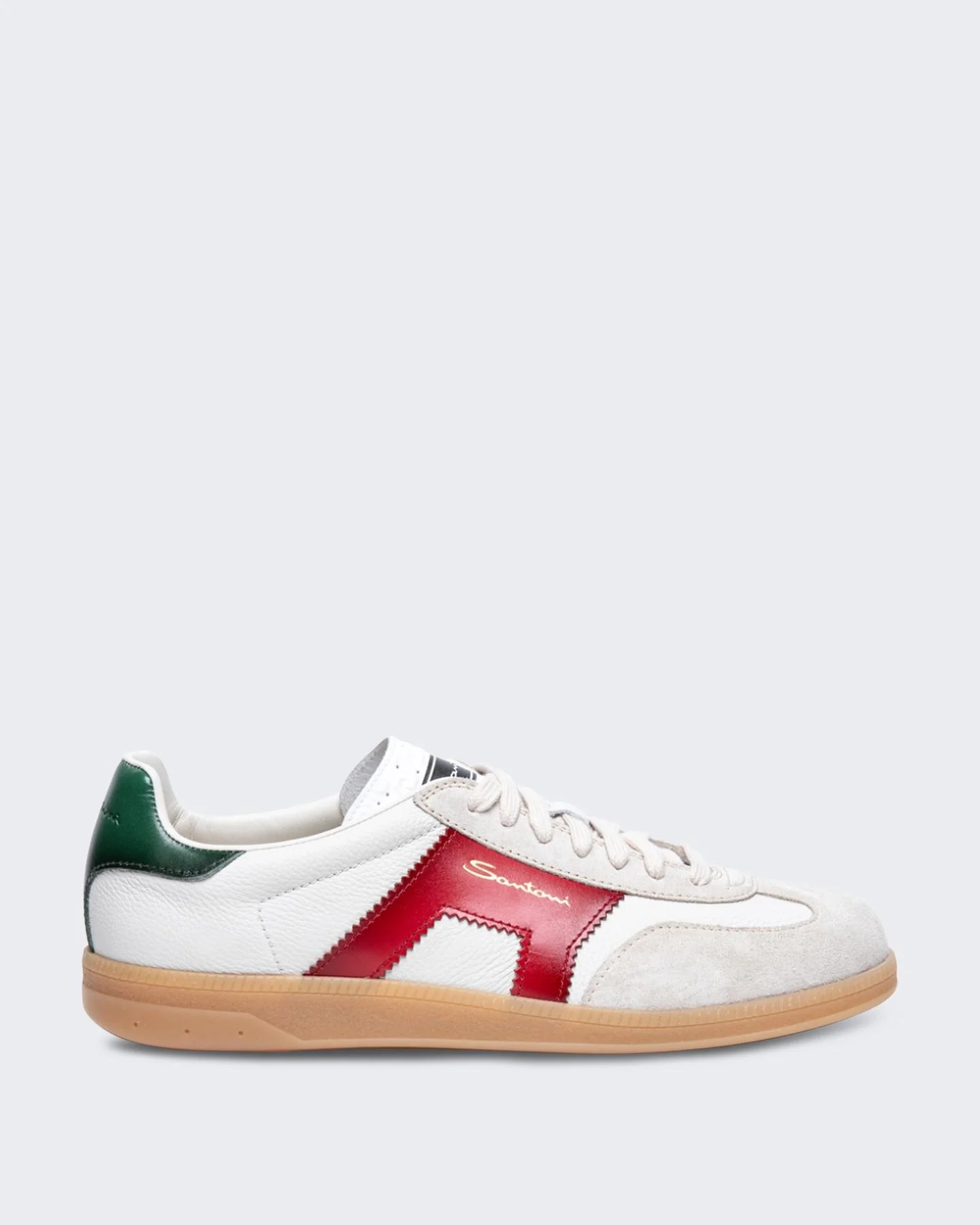 Santoni Heren dbs olympic sneaker /rood