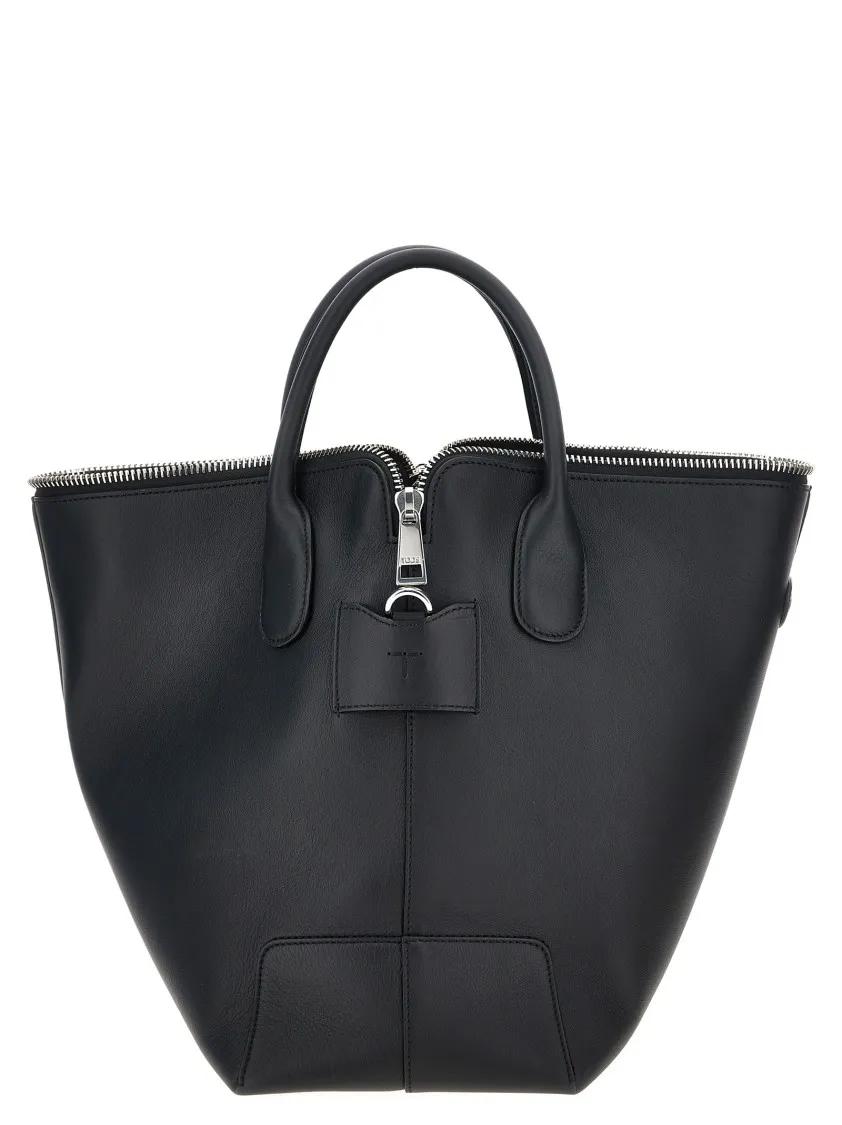 Tod's Shoppers & Totes - 'Swing' Medium Handbag in zwart