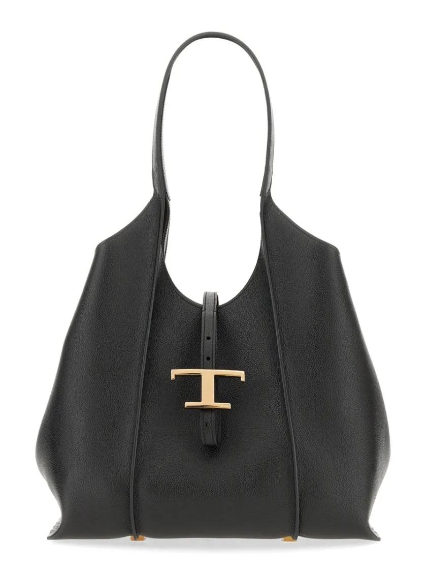 Tod's Shoppers & Totes - T Timeless Tote Bag in zwart