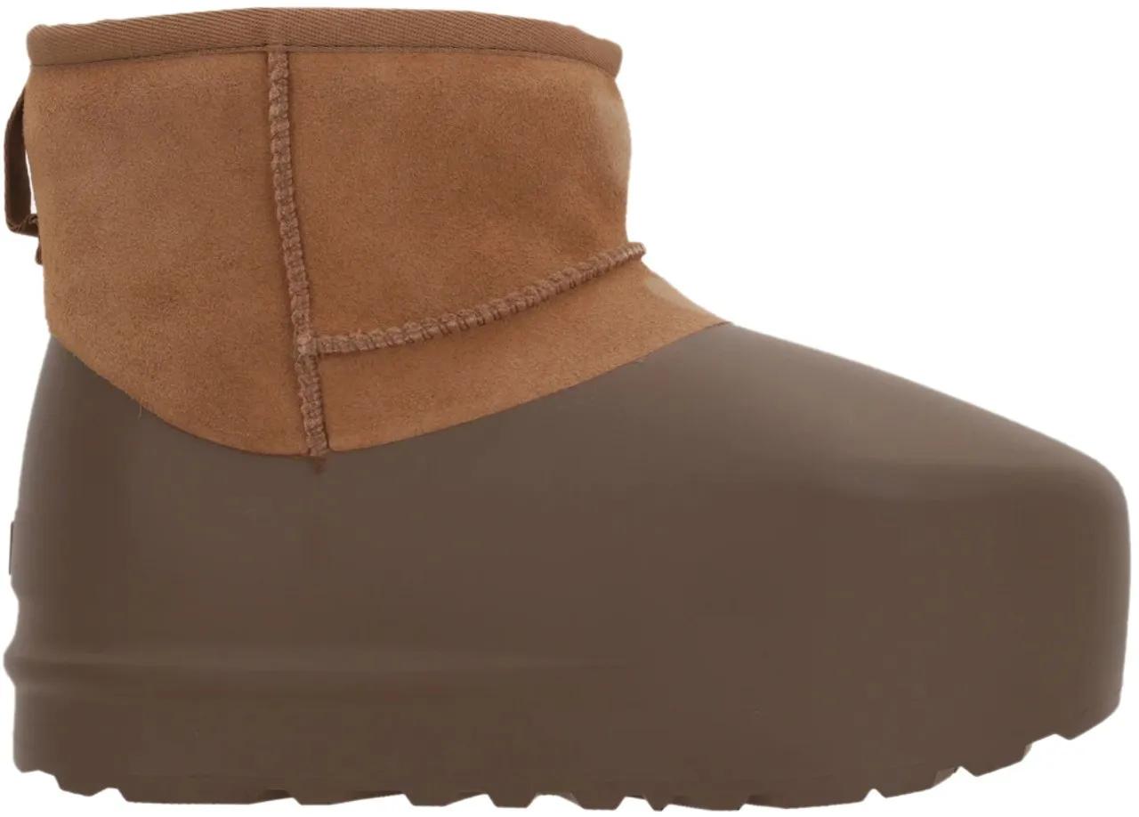 UGG Boots - Classic Mini Pumped Molded Boots in bruin