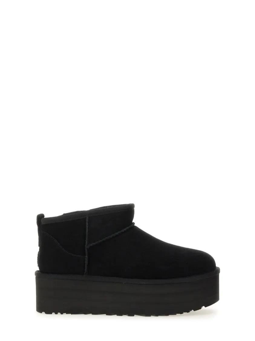 UGG Boots - Classic Ultra Mini Boot With Platform in zwart