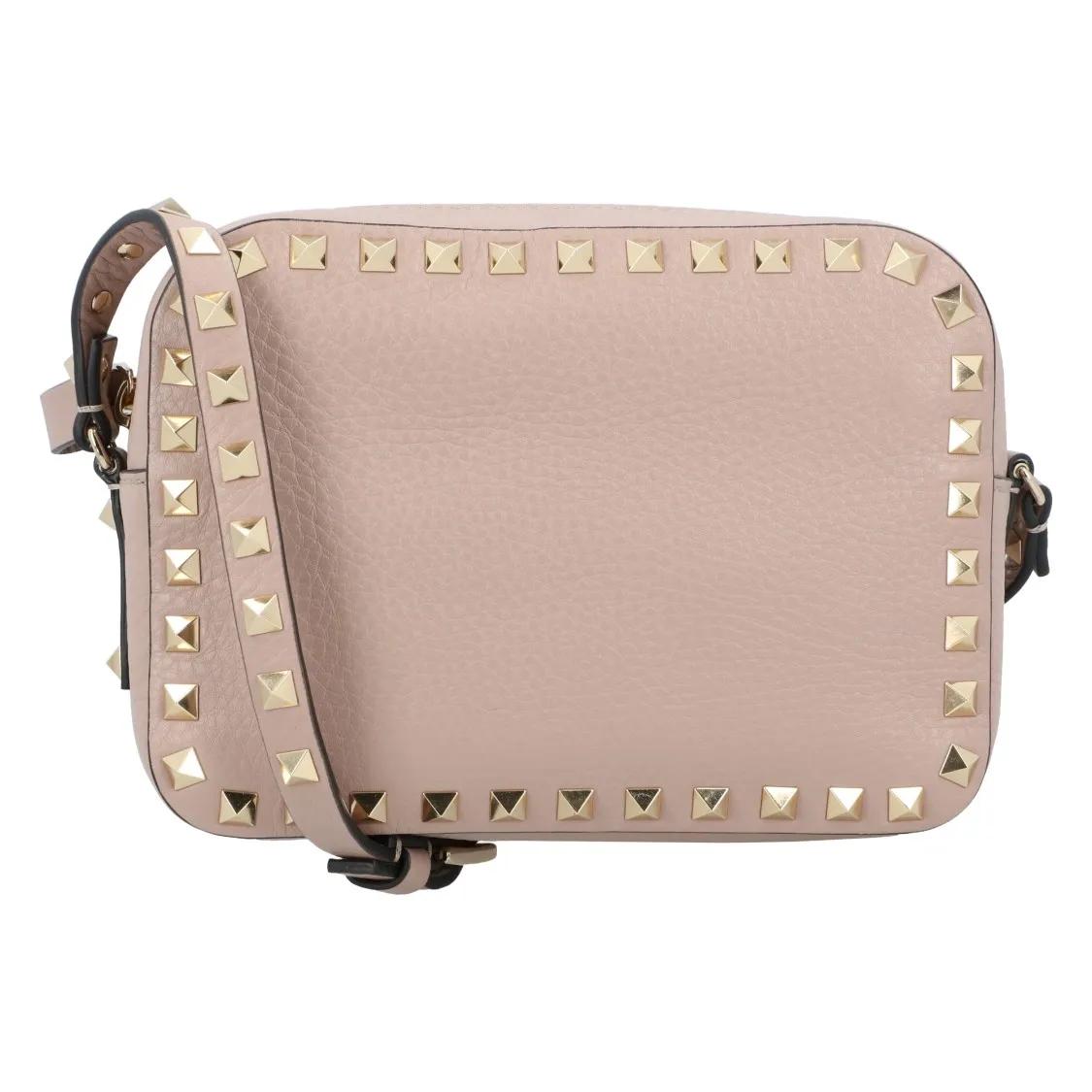 Valentino Garavani Hobo bags - Rockstud Crossbody Bag in beige