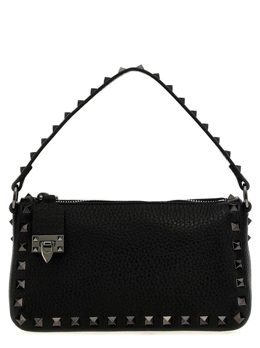 Valentino Garavani Hobo bags - Rockstud Small' Shoulder Bag in zwart