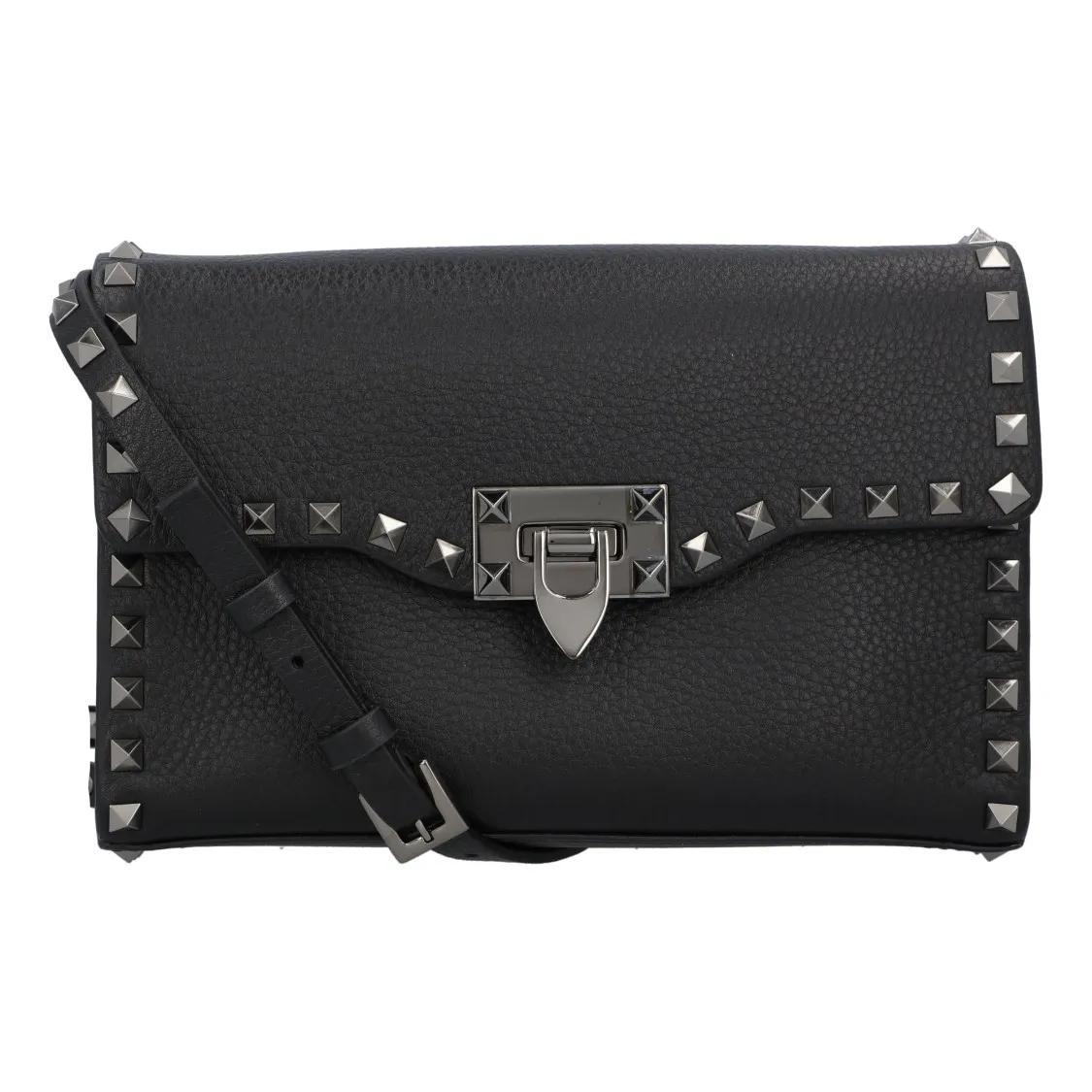 Valentino Garavani Hobo bags - Small Rockstud Shoulderbag in zwart