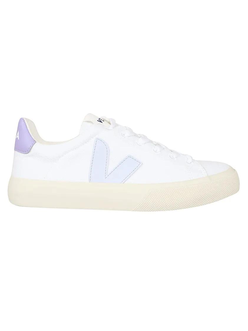 Veja Low-Top Sneakers - Campo Low-Top Sneakers In Smooth Leather in wit
