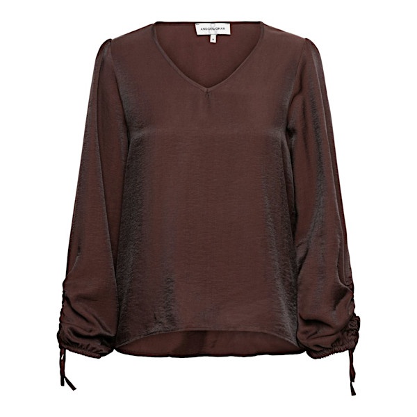 &Co Woman &co women blouse marbelle chocolate