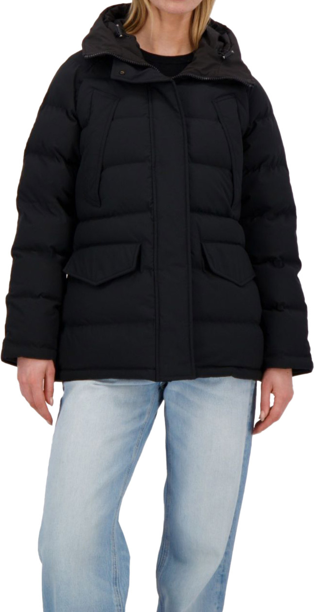Airforce Reverible parka true black