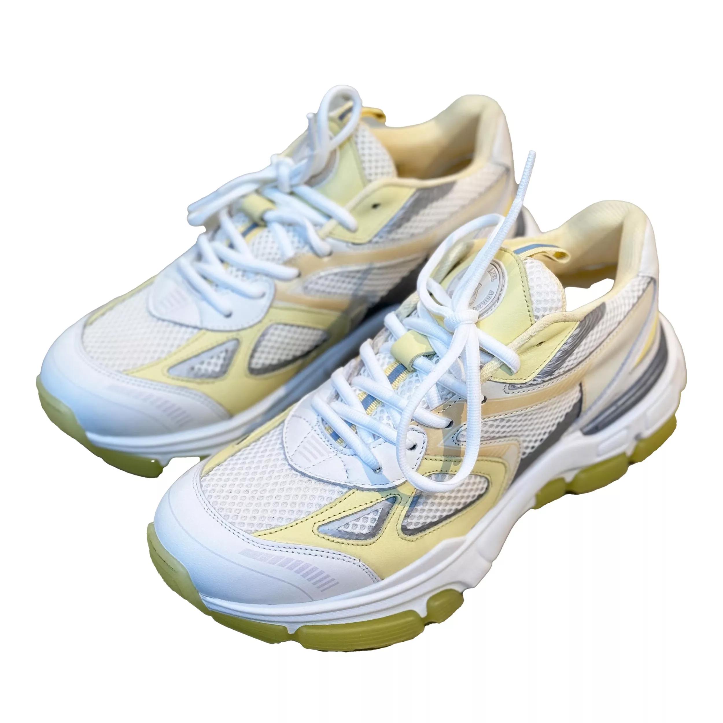 Axel Arigato Low-Top Sneakers - AXEL ARIGATO Marathon Neo Runner in white/yellow in geel