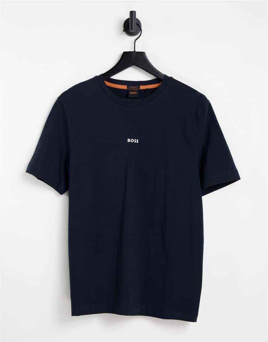 BOSS - Tchup - T-Shirt in Marineblau