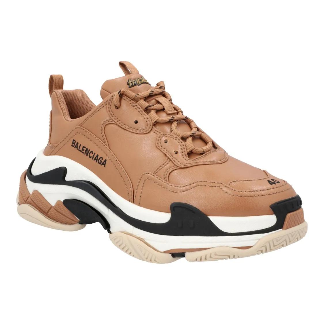 Balenciaga Low-Top Sneakers - Triple S 'Nude' in beige