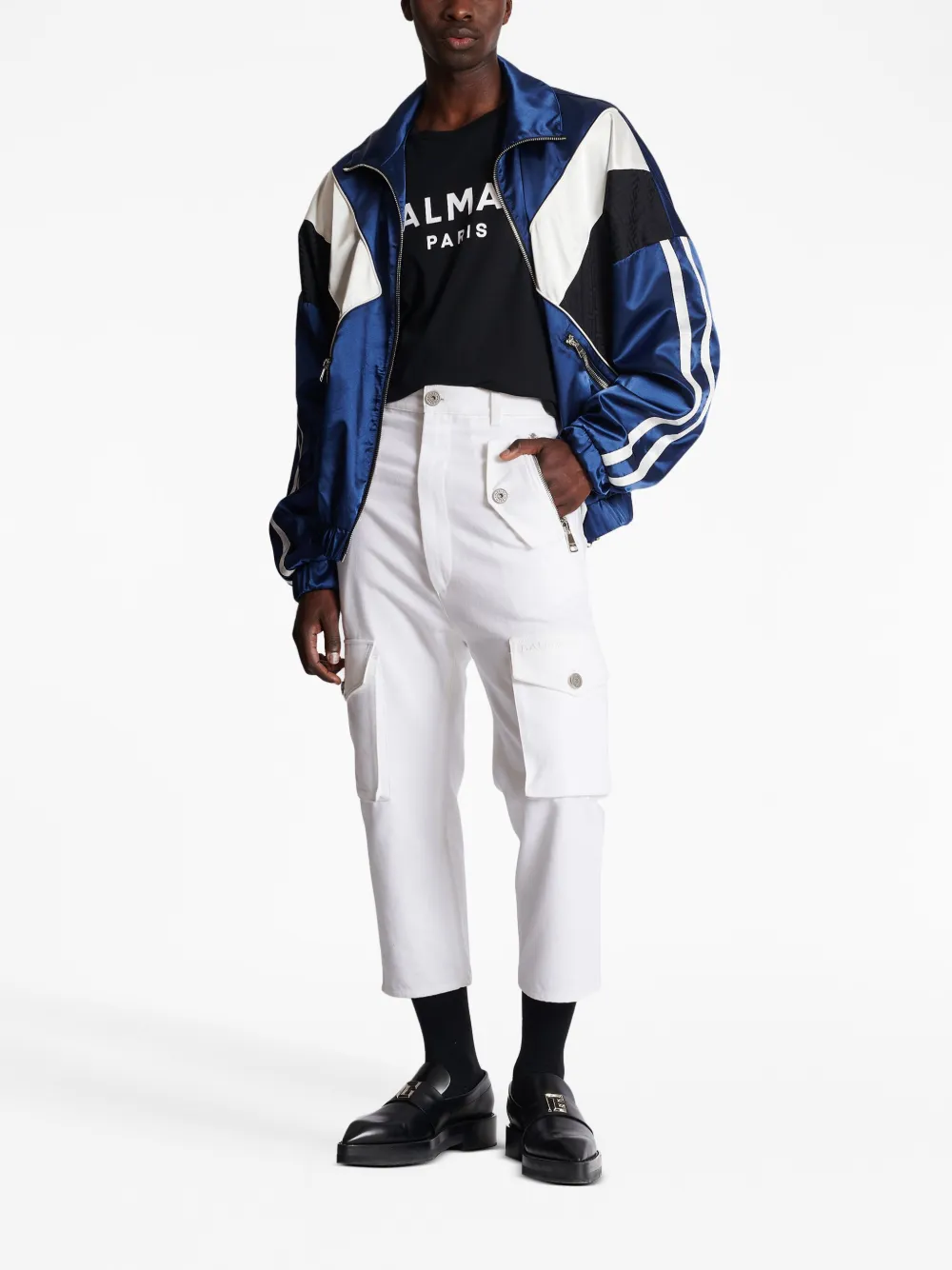 Balmain Cropped broek - Wit