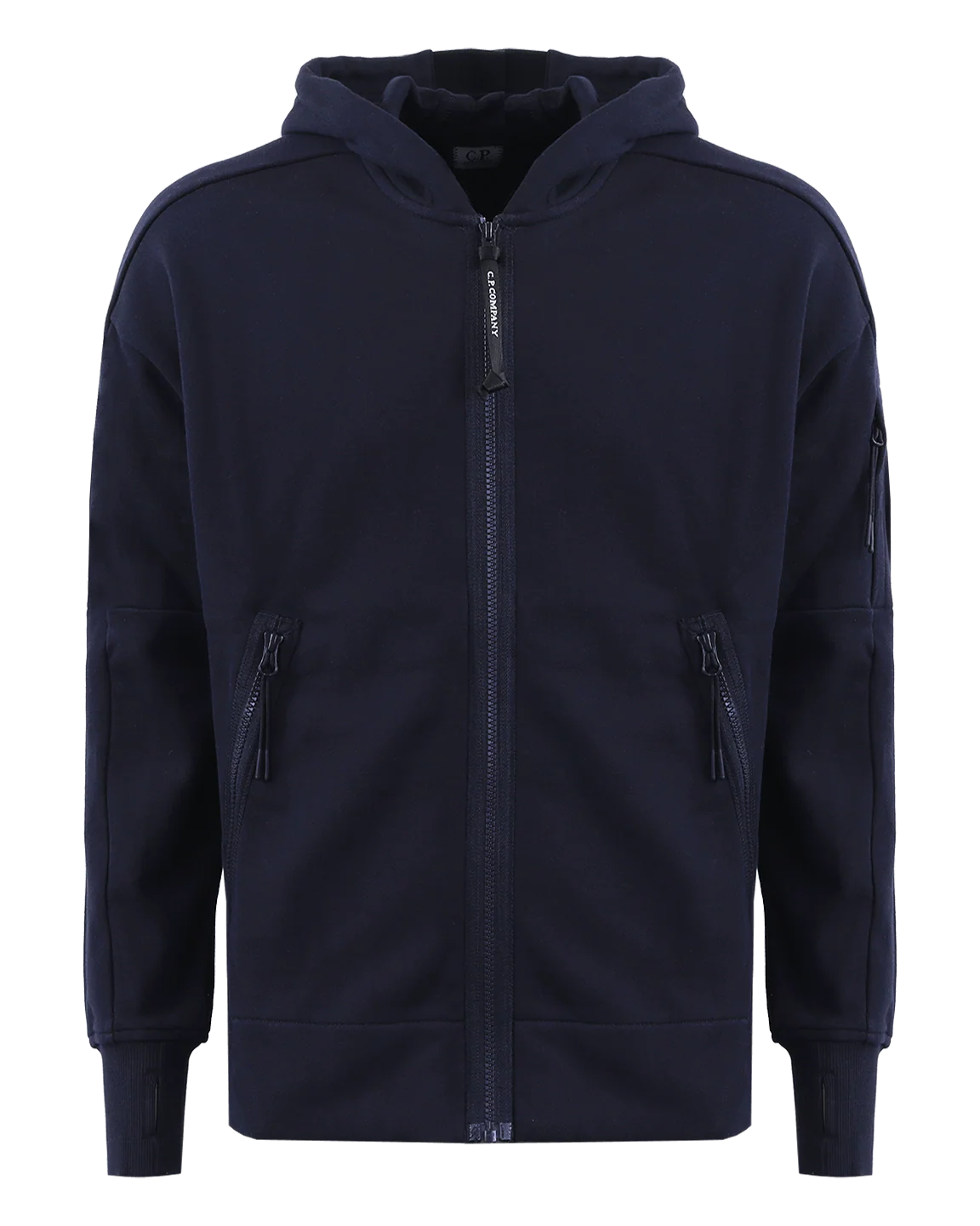 C.P. Company Heren diagonal raised zipped