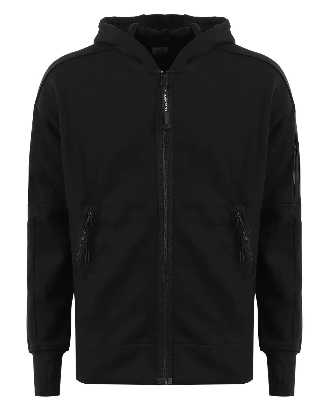 C.P. Company Heren diagonal raised zipped