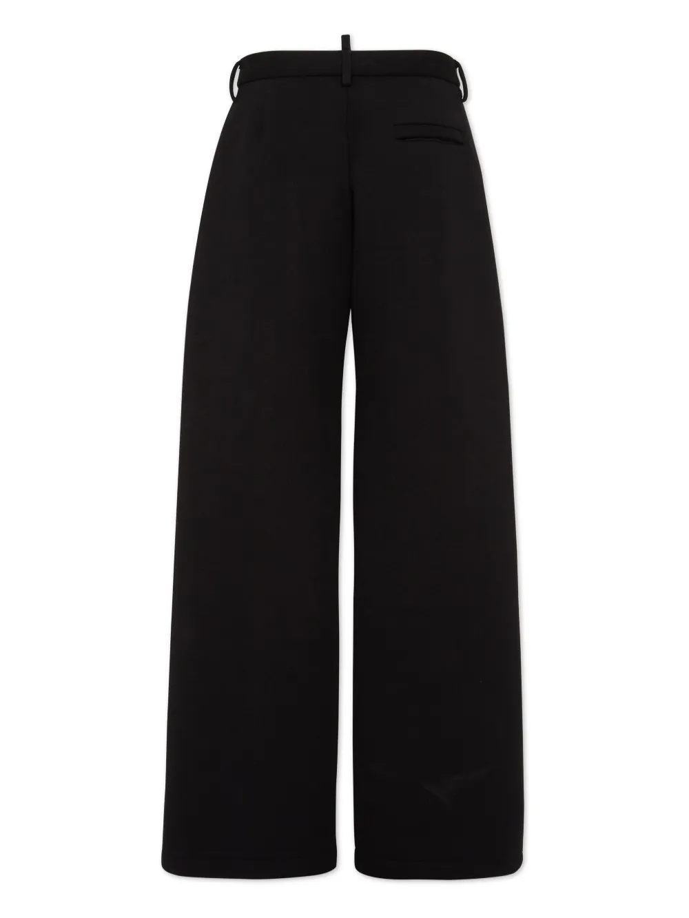 DSQUARED2 Broek met wijde pijpen - Zwart