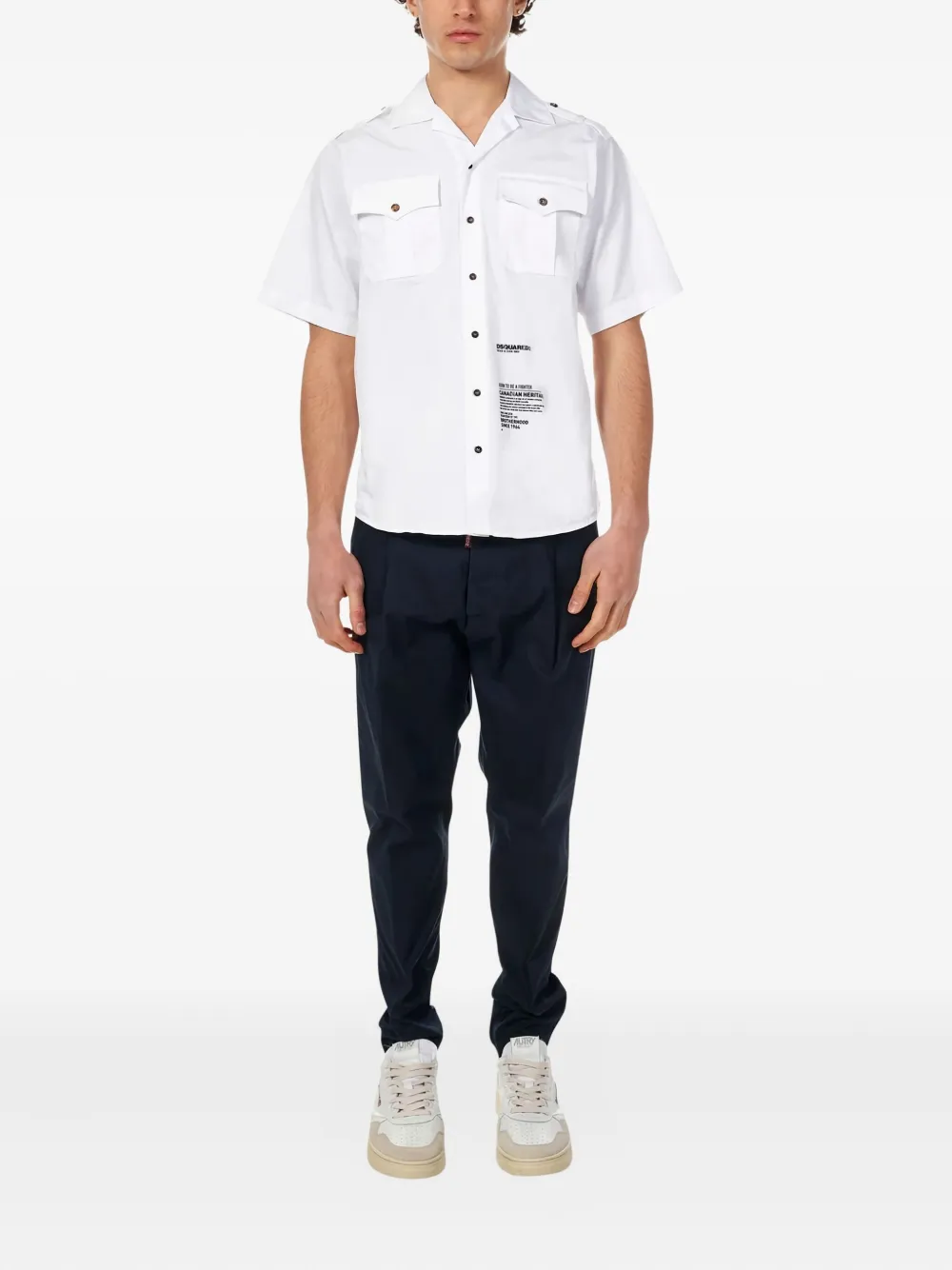 DSQUARED2 Katoenen broek - Blauw