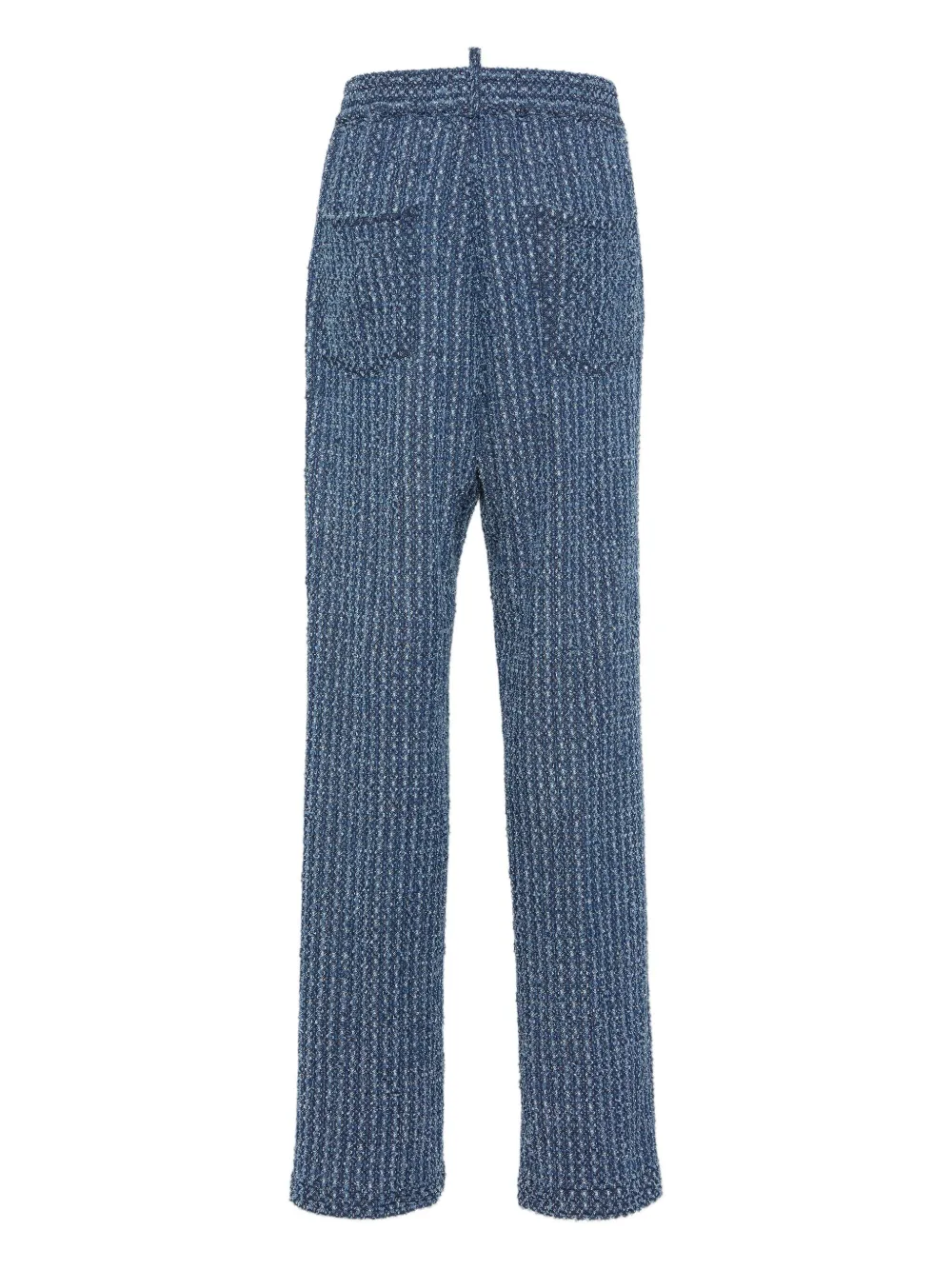 DSQUARED2 Tweed broek - Blauw