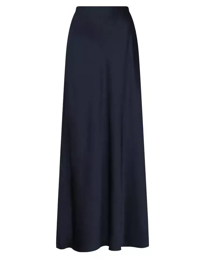 Dante 6 D6 ywa creased satin maxi skirt