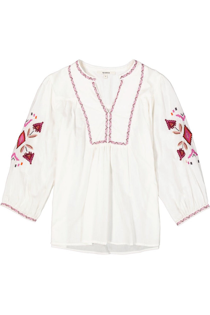 Garcia Jeans dames tops tops 4389.02.0003 off-white