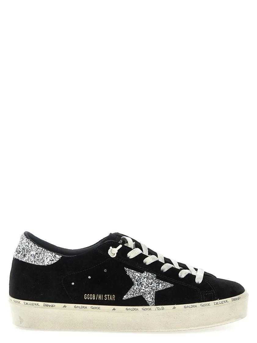 Golden Goose Low-Top Sneakers - 'Hi Star Classic' Sneakers in zwart