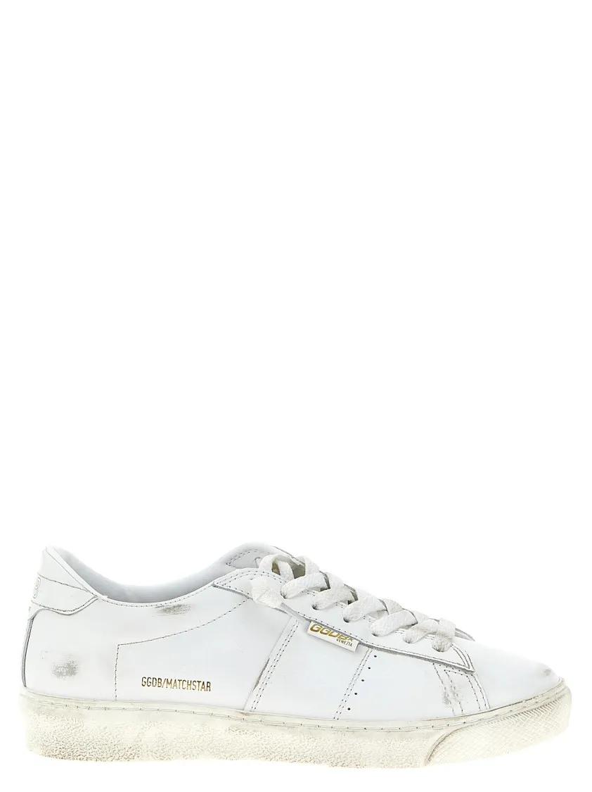 Golden Goose Low-Top Sneakers - 'Matchstar' Sneakers in wit