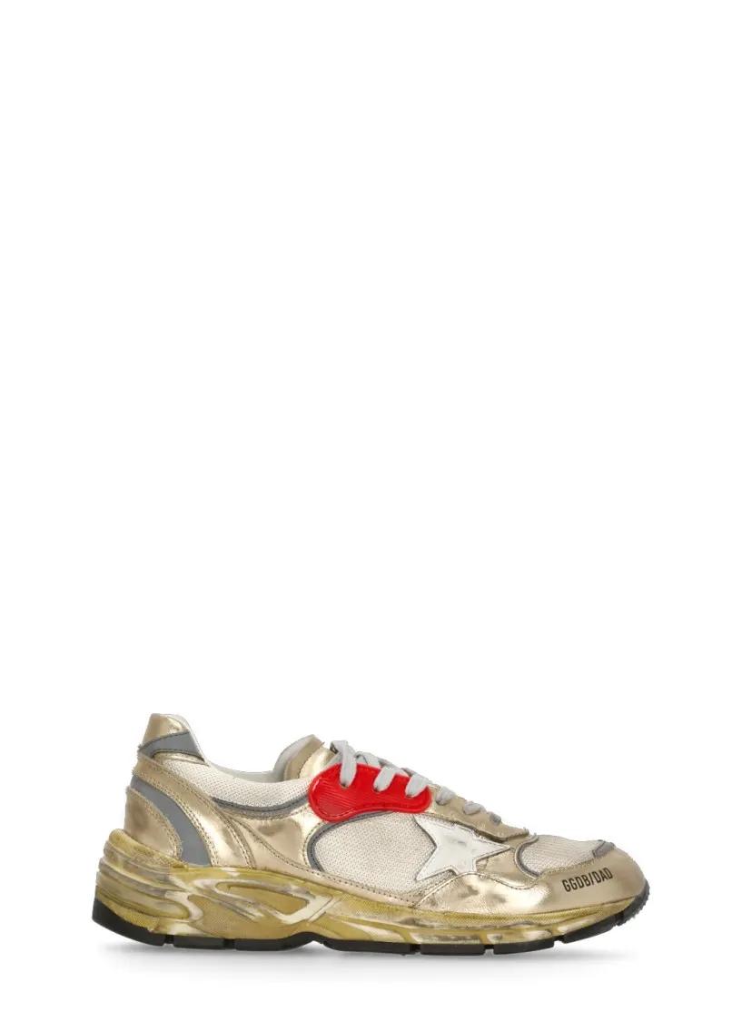 Golden Goose Low-Top Sneakers - Running Dadmesh Sneakers in goud