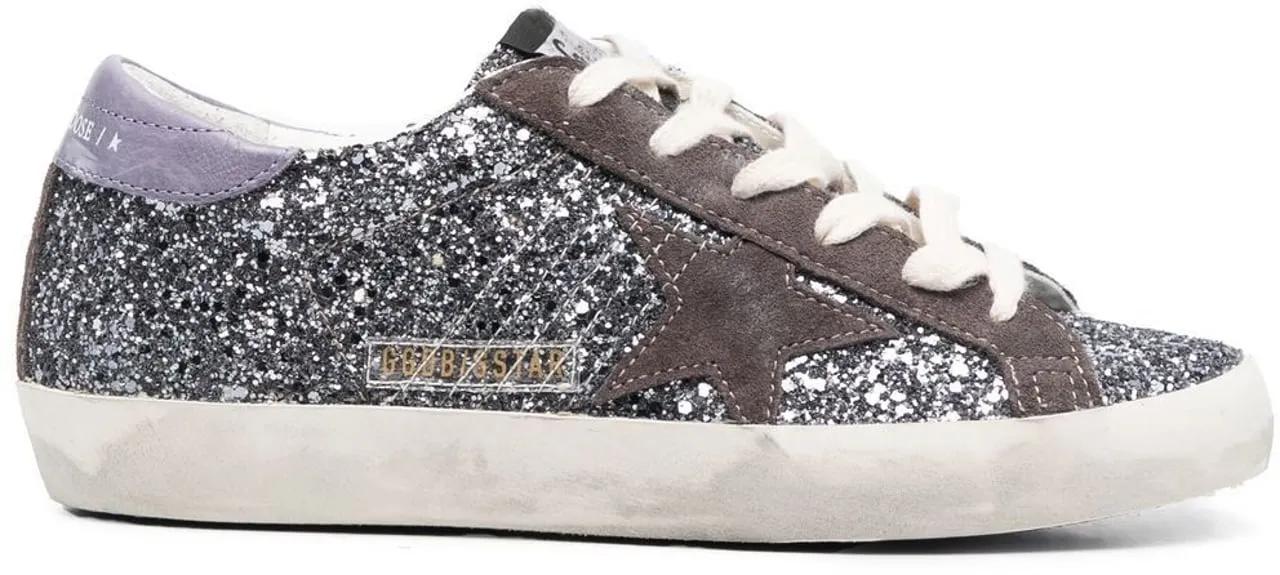 Golden Goose Low-Top Sneakers - Sneakers Lighy Antracitepurplegrey in oranje