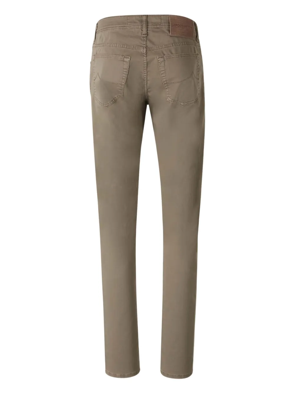 Jacob Cohën Broek met logopatch - Bruin